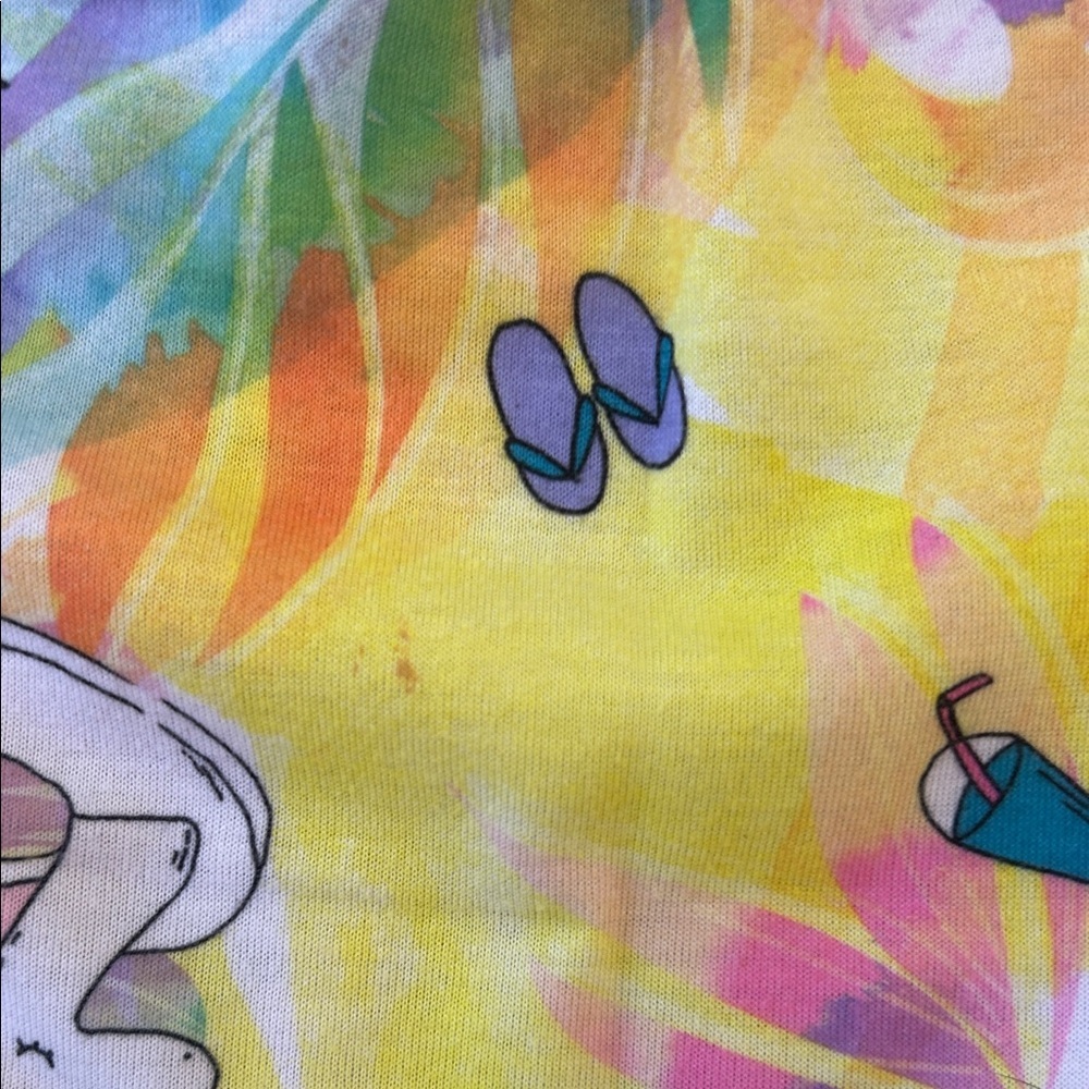 Cat & Jack Flamingo and Sunburst Tank Top and Shorts Set - Picture 5 of 16
